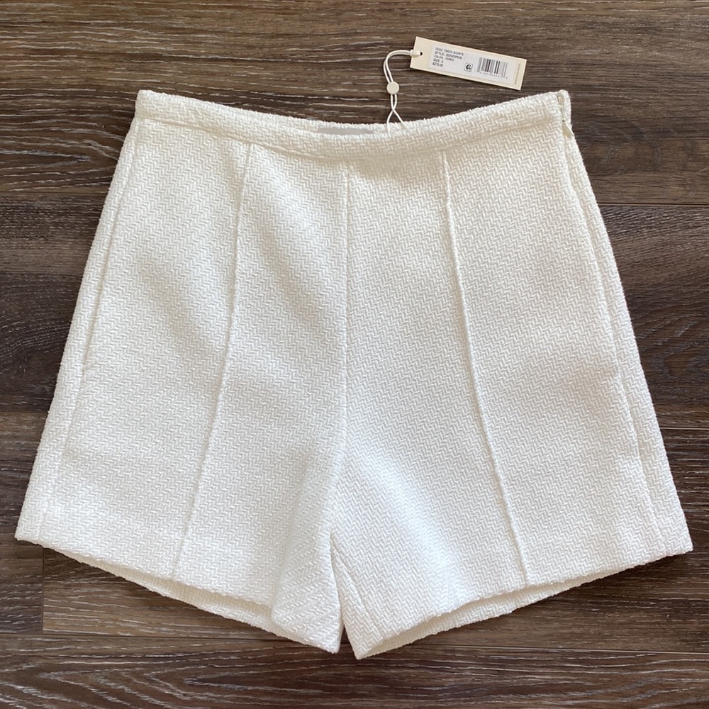 NWT Rebecca Taylor Tweed Shorts - NEW